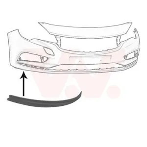 VAN WEZEL Spoiler pour OPEL: Astra (Ref: 3810502)