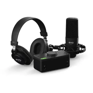 Evo by Audient Start Recording Bundle
