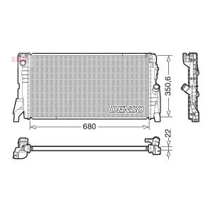 DENSO DRM05118 Radiateur du moteur