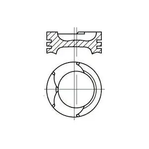NURAL Piston pour OPEL: Commodore & FORD: Escort (Ref: 87-780609-00)