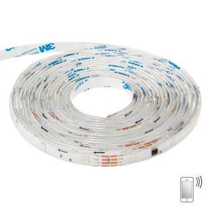 Ruban 150 LED Prise Secteur 500cm Blanc