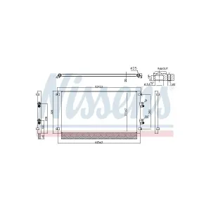 NISSENS 941294 Condenseur, climatisation