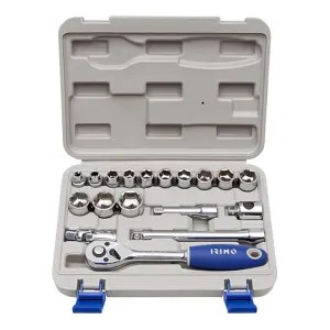 Coffret Douilles 3/8 18 Pièces 7-22mm