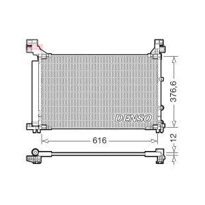 Condenseur, Climatisation Dcn50133 Denso Denso Dcn50133 Lexus