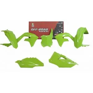 Kit plastiques R-tech 5 p Vert KXF Vert