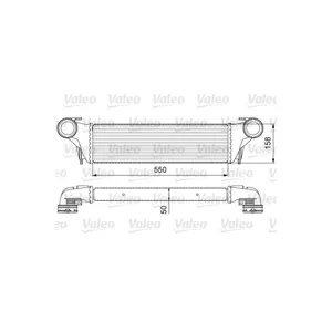VALEO Intercooler, échangeur pour BMW: X5 (Ref: 818618)