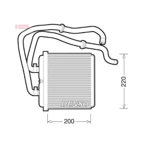 Système De Chauffage Denso Drr12003 Iveco