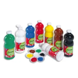 Gouache liquide 1.000 ml, assorti