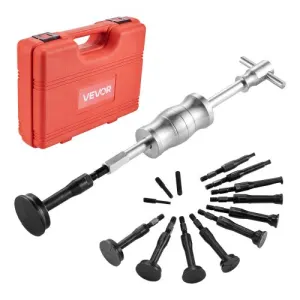 VEVOR Ensemble d'Extracteurs de Roulements dans Trou Borgne 16PCs, Kit d'Extraction de Bagues et de…