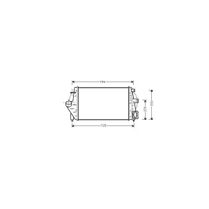 VAN WEZEL 43004212 Intercooler