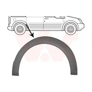 VAN WEZEL Élargissement, aile pour FORD: Connect (Ref: 1884524)