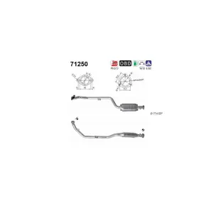 AS 71250 Catalyseur