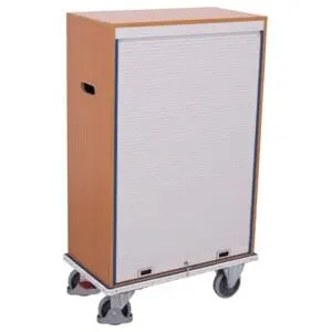 Chariot Porte-documents Avec 9 Casiers Verrouillable