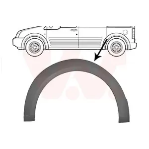 VAN WEZEL Élargissement, aile pour FORD: Connect (Ref: 1884523)