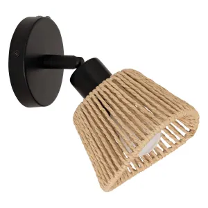 Applique Murale Orientable Myha 19cm Naturel