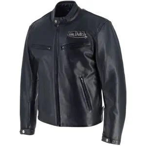 Blouson Moto Helstons VON DUTCH BASIC Noir