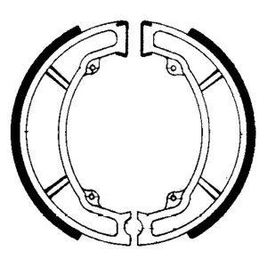 Jeu de mâchoires de frein FERODO FSB776