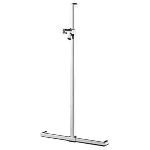 Keuco Barre de douche Elegance avec support de douche, chromé, 628/1142 mm (31614010611)