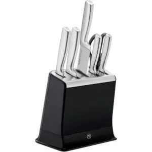 Bloc couteaux Eversharp Pro inox 5pcs + ciseaux