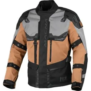 Veste Moto Macna TOUROS Marron/Gris