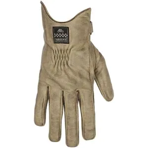 Gants Helstons CONDOR CUIR SOFT Beige/Noir