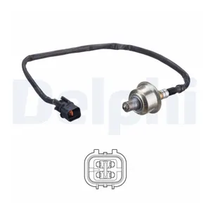 DELPHI Sonde lambda pour HYUNDAI: i20 (Ref: ES21317-12B1)