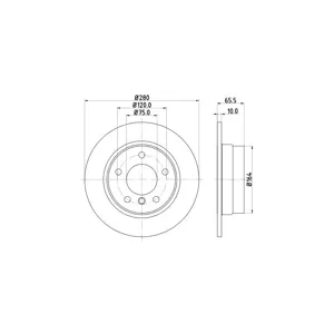 Disque De Frein Hella 8dd355128351 Bmw