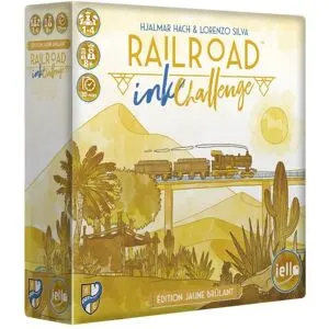 Jeu Railroad Ink (Jaune)