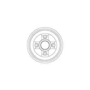 TRW Tambour de frein (Ref: DB4477)