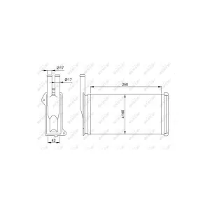 Système De Chauffage Nrf 58638 Ford