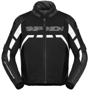Blouson Moto Spidi RAPID H2OUT Noir/Blanc