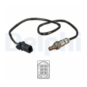 DELPHI Sonde lambda pour VOLKSWAGEN: Transporter (Ref: ES21204-12B1)