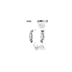AS 22098 Catalyseur