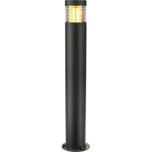 F-pol Borne, Ronde, Anthracite, E27, Max. 20w