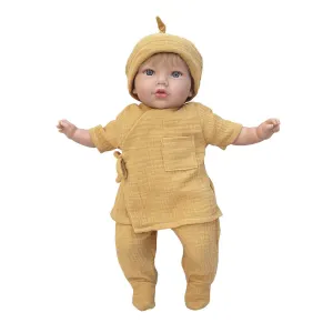 Poupée 42cm Cloe Bobble Moutarde