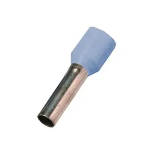 Intercable 180727 Embout simple dextrémité de câble 0.25 mm² partiellement isolé bleu clair 1 pc(s)…