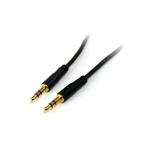 Startech.com Mu6mms Câble Audio 3,5mm Noir