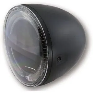Phare avant Highsider CIRCLE LED Noir