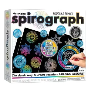 Spirograph - Spirograph Multicolore et Pailleté