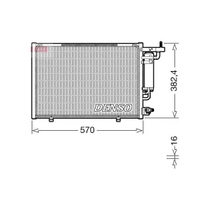 DENSO DCN10052 Condenseur, climatisation