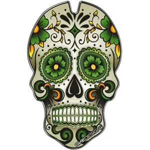 Protège réservoir Puig SKULL Vert