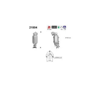 AS 21804 Catalyseur