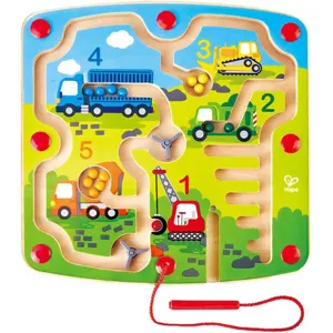 Jeu magnétique labyrinthe chantier