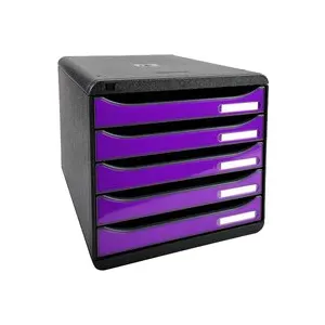 Big-box Plus Glossy Noir/violet Glossy