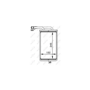 Système De Chauffage Nrf 54234 Ford