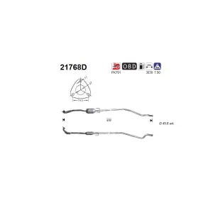 AS 21768D Catalyseur