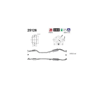 AS 25126 Catalyseur