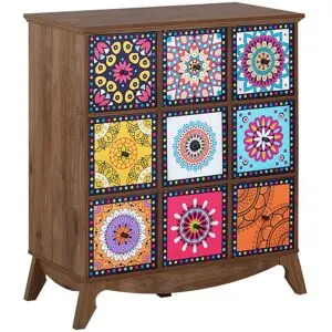 Commode Kuma Multicolore