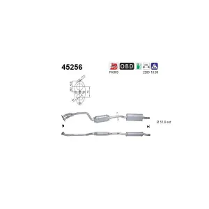 AS 45256 Catalyseur