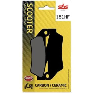 Plaquettes de freins SBS 151 671HF